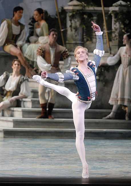 American Ballet Theatre's David Hallberg in Swan Lake